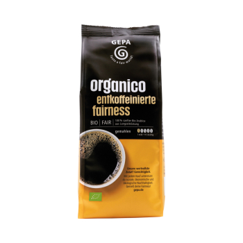 Bio Café Organico entkoffeinierte Fairness 250 g, gemahlen
