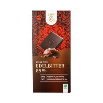 Grand Noir Edelbitter Schokolade 100g Bio