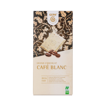 Café Blanc Schokolade Bio 100g