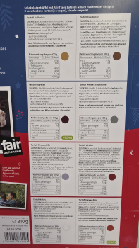 Preview: Adventskalender Tartufi 310g