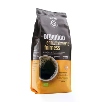Bio Café Organico entkoffeinierte Fairness 250 g, gemahlen