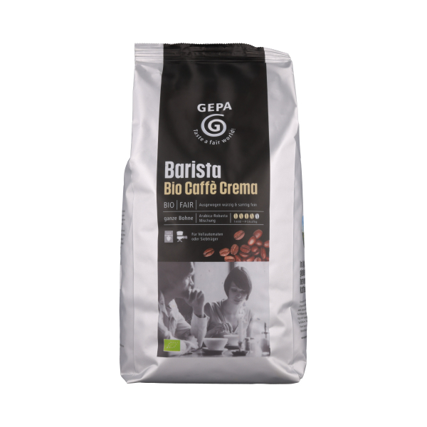 Caffe Crema Bohne 1000g Bio