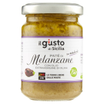 Patè di Melanzane in Olio extravergine di Oliva (25%) Biologico